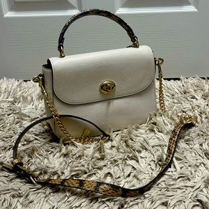 Coach cross body bag with space for make up and phone !